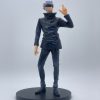 curse battle anime figurine blindfolded gojo satoru scenery car decoration