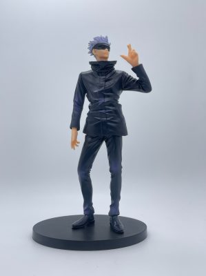 curse battle anime figurine blindfolded gojo satoru scenery car decoration